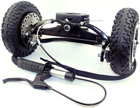 l faster Mountainboarding Skateboard Trucks Camion d'embarquement Tout-Terrain avec système de freinage Tout-Terrain Longboard Skateboard Longboard