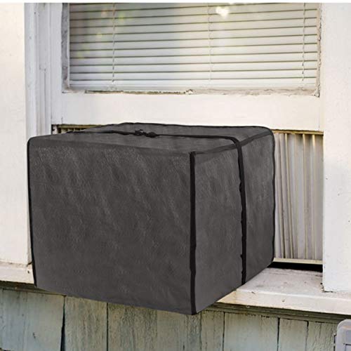 Foozet Window Air Conditioner Cover, Grey Small