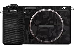 Alpha 6700 Camera Body Sticker Protective Skin Vinyl Film Decals Accessories for Sony A6700 (Shadow Camo Black)