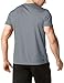 TSLA Men's HyperDri Short Sleeve T-Shirt Athletic Cool Running Top MTS06 / MTS40