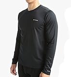 Columbia Men's Midweight Ii Long Sleeve Top, Black, Medium