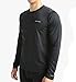 Columbia Men`s Midweight II Long Sleeve Top, M, BLACK