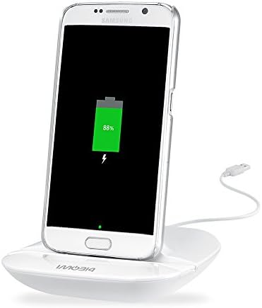 iMobi4 Universal Micro USB Desktop Charger Cradle Charging Dock for Samsung Galaxy S7, S7 Edge S6, S6 Edge, S6 Active, Sony Xperia Z5, Huawei P8/P7/Mate 7/Honor 6 and More - White