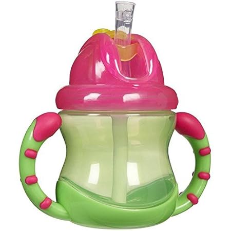 Nuby 240ml No Spill Flip N Sip (Multicolor)