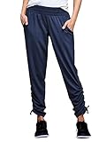 Camellias Women's 4 Pocket Yoga Pants Cinch-leg Running ness Workout Activewear (XS-XL)