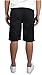 NITAGUT Men's Linen Casual Classic Fit Short (M(US 34-36), 011Black)