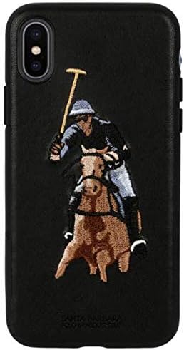 CAMSOLS Santa Barbara Polo and Racquet Club Elegant Jockey Back Case Cover for Apple iPhone Xs Max
