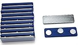 Applied Magnets 10 Name Badge Magnets - Magnetic Name Tag Holders with Three Neodymium Magnets