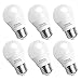 Kakanuo A15 LED Bulb 40Watts Incandescent Bulb Equivalent, G45 Medium Base E26 LED Light Bulbs, Warm White 2700K 400Lumens Non Dimmable Appliance Light Bulb for Home Lighting Decorative(6 Pack)