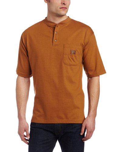Short Sleeve Pocket Henley T-Shirt 