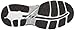 ASICS Women's Gel-Kayano 23 Lite-Show Running Shoe, Carbon/Silver/Reflective, 7 M US
