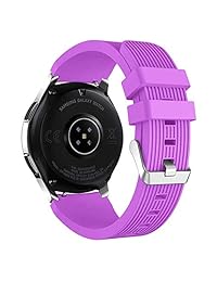 Sibode Samsung Gear S3 Frontier   Classic   Galaxy Watch 1.811 en Smart Watch Band 0.866 en Soft Replacement Sport Bracelet Correa para Samsung Gear S3 Frontier   S3 Classic   Galaxy Watch