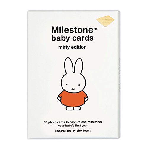 Miffy Baby Cards by Milestone, Capture your baby's first year, together with Miffy! Add a card to your baby pictures. The Perfect Baby Shower Gift