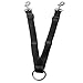 Head Tilt Double Dog Leash, Black, one Size (HT61002B)