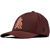 Branded Bills Officially Licensed x Arizona State Sun Devils Curved Performance Collection ASU Baseball Maroon and Gold PVC
