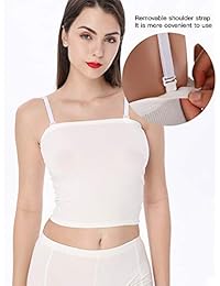 3 piezas casual sin tirantes tubo parte superior sin costuras Camisola Bandeau no acolchado elástico Bandeau Sujetador para damaes niñas suministros