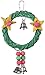 Super Bird Creations 8 by 6-Inch X-mas Wreath Vine Swing Bird Toy, Mediumthumb 2