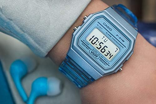 casio retro blue