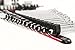 Olsa Tools Wall-Mounted Wrench Rack - Red Anodized Aluminum Rail with Black Clips - Stores 14 SAE or Metric Wrenches Securely - Professional Organizer - Part: 1028