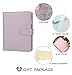 Personal Organizer, A5 Spiral Binder,Agenda Planner, with Zip Pouch Bag x1, Today Bookmark Ruler x1, PP Plate Tab x1, Multifunctional Notebook, Harphia-A5 9.06 x 7.28'',Lavender
