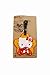 Set of 3 - Super Cute Kawaii Cartoon Silicone Travel Luggage ID Tag for Bags (Hello Kitty 3)