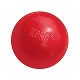 KONG - Ball with Hole - Durable Rubber, Fetch Toy