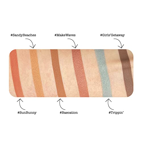 theBalm Voyage Gold Coast Face Palette - 0.35 oz