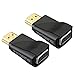 VicTsing 2 PCS HDMI to VGA Video Adapter Converter, Gold-Plated 1080P HDMI to VGA Adapter Converter for PC, Laptop, Desktop,DVD,TV,TV Box-Black