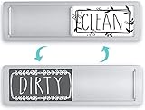 Dishwasher Magnet Clean Dirty Sign, Clean Dirty