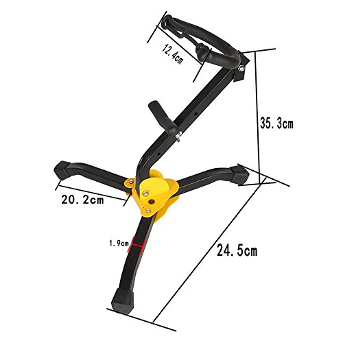Moligh doll Alto Saxophone Stand Tenor Saxophone Holder Portable Foldable Instrument Accessories Peg For Saxophone Sax Holder