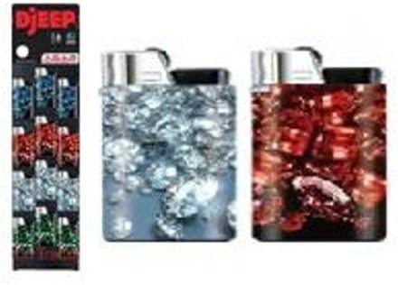 Djeep Jewels Gems Full Size Lighter 24 Per Card D Jeep gemstones jewels by Kretek