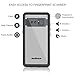 meritcase Samsung Galaxy Note 8 Waterproof Case, Galaxy Note 8 Case with Kickstand Built in Screen Protector Dirtproof Snowproof Phone Case for Galaxy Note 8 -Black