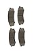 Toyota Genuine Parts 04466-60080 Rear Brake Pad Set