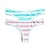 Hot Cute Japanese Style Blue&Pink Stripe Panties Bikini Cosplay Cotton Underwear