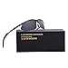LUOMON LM3129 Black Frame/Grey Lens Polarized Wrap-Around Sport Sunglasses