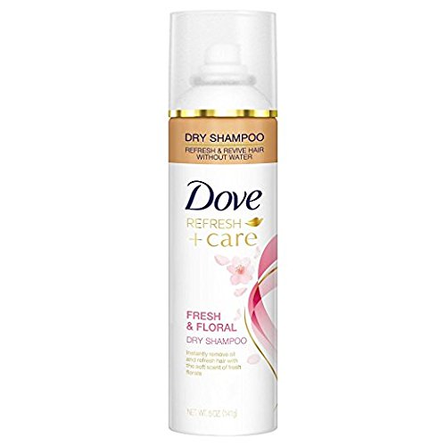 Dove Refresh + Care Fresh & Floral Dry Shampoo, 5.0 oz (Pack of 2)