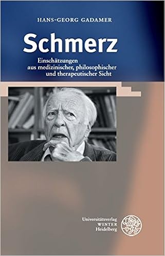 Schmerz Einschatzungen Aus Medizinischer Philosophischer Und Therapeutischer Sicht Beitrage Zur Philosophie Neue Folge Amazon De Barth Andreas Gadamer Hans G Schiltenwolf Marcus Lang Hermann Bucher