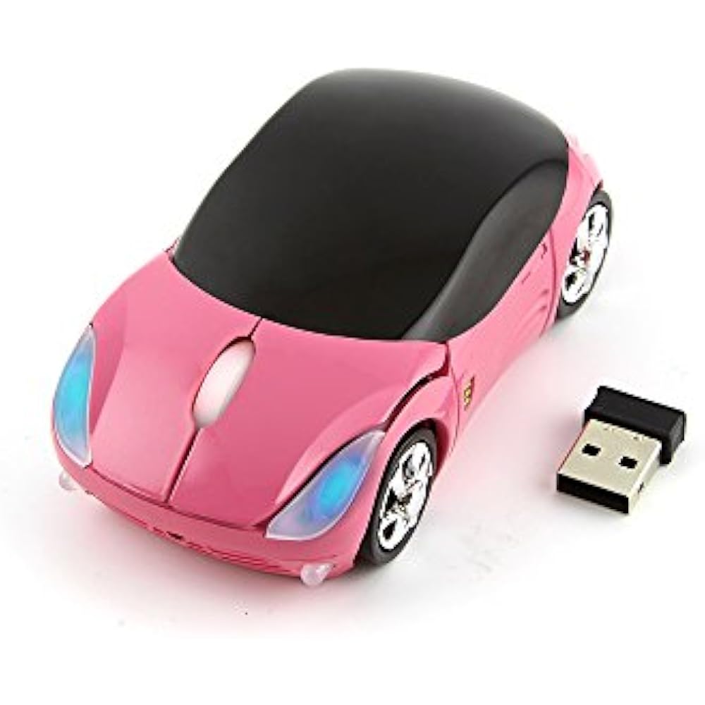 Cool Mice Sport Car Shaped Mouse 2.4GHz Wireless Ultra Small Optical Mini Office 601209672373 eBay