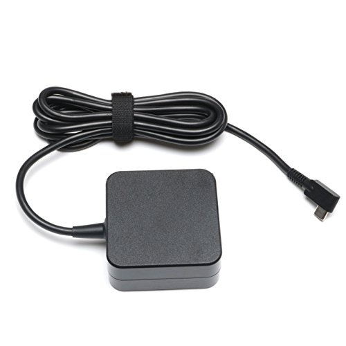 45W USB Type-C AC Adapter Laptop Wall Charger Replacement for HP Spectre x360 13 HP Pavillion X2; Lenovo ThinkPad X1 Carbon 2017 Yoga 910 720 13"; ASUS ZenBook 3 UX390 Power Supply Cord Plug