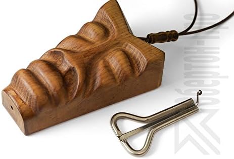 "Shaman Standard M" Jaw Harp - Good Beginners Voodoo Set. Tribal Mouth Musical Instrument - Tiny Size, Huge Possiblities