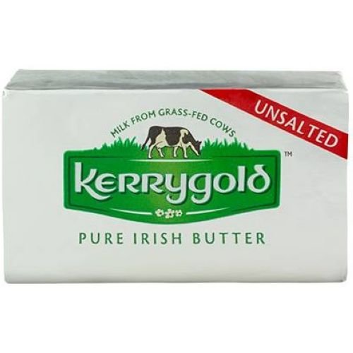 Kerrygold Unsalted Irish Butter, 8 Ounce -- 20 per case.