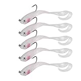 Zerone Lead Head Jig Soft Fishing Lures Artificial