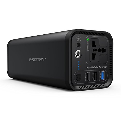 Portable Solar Generator Power Source 41600mAh 154Wh Camping CPAP