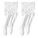 Jefferies Socks Girls School Uniform Seamless Organic Cotton Tights 2 Pair Pack