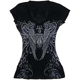 Emo 2000s Grunge Alt Shirt Y2K Vintage Harajuku Cutecore Indie T-Shirts Teen Girl Scene Clothes