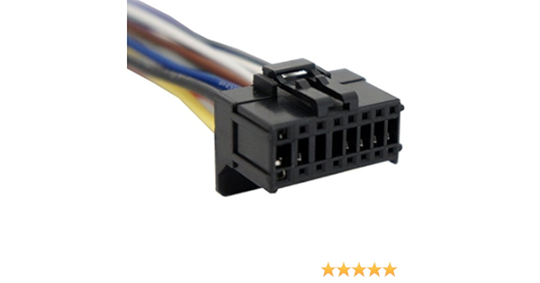 Amazon Com Compatible With Pioneer Deh P3700mp Aftermarket Stereo Radio Receiver Replacement Wire Harness Car Electronics