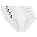 David Archy Men's 4 Pack Micromodal Air Sexy Bikinis and Briefs(M,bikini-White)