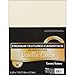 Darice GX220028 Coordination Value Cardstock, 8.5 by 11-Inch, Vanilla Cream, 40-Pack