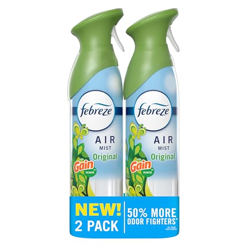 Febreze Air Mist, Air Freshener Spray, Odor Fighting Room Spray, Deodorizer for