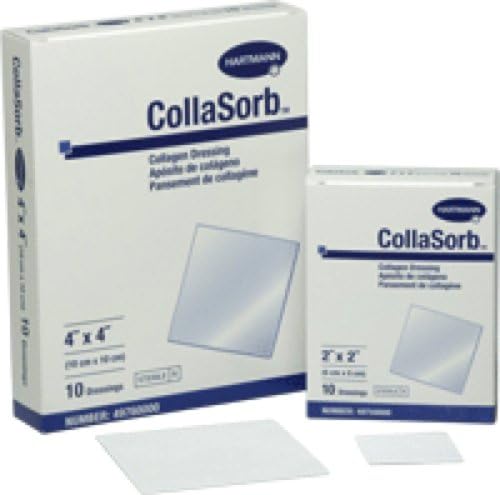 Hartmann-conco Inc Collasorb Collagen Dressing 4" x 4", Sterile, Latex-free (Box of 10 Each)